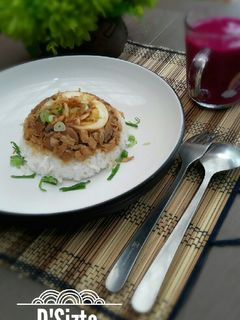 Foto resep Nasi Tim Ayam Jamur Dadakan