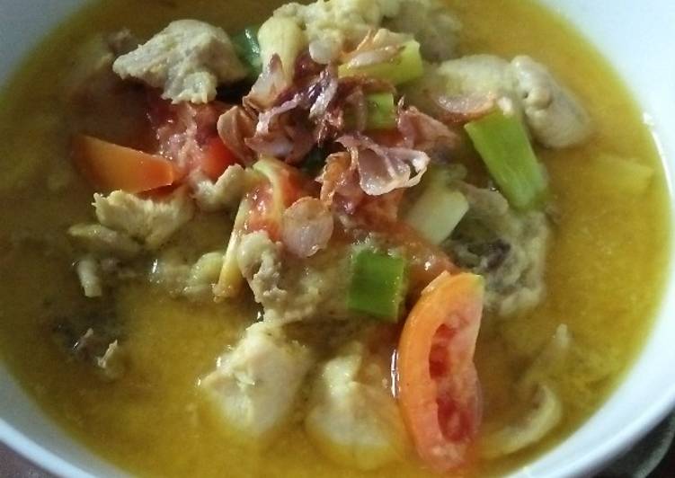 Resep Soto Ayam Praktis Ekonomis, Enak Banget