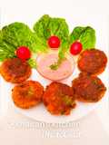 Salmon fish croquettes