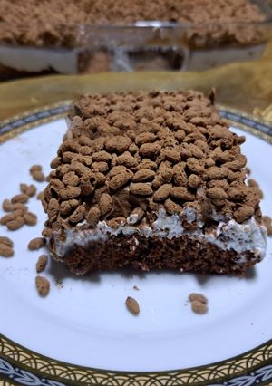صورة لوصفة كيكة كرانش شوكو