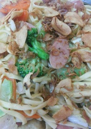 Foto resep Mie goreng sayur