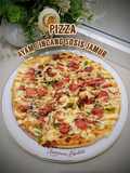Pizza Ayam Cincang, Sosis, Jamur