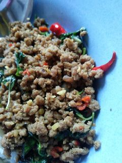 Foto resep Thai beef basil (pad kra pao)