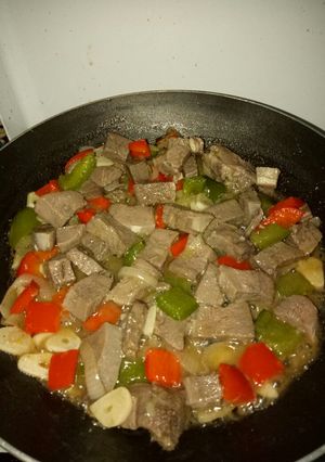 Foto resep Lidah Paprika Teriyaki