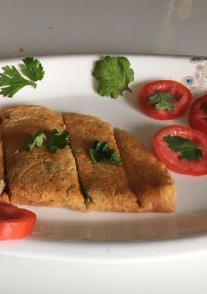 सरप्राइज ऑमलेट (Surprise omelette recipe in Hindi) रेसिपी मुख्य फोटो