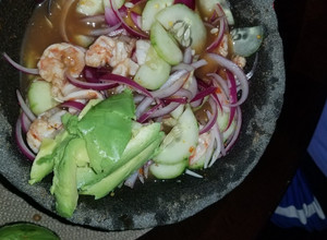 Una foto de Aguachile rojo