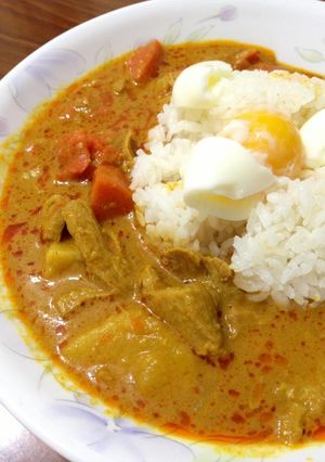 椰香咖哩雞飯 的食譜成品照片