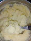 Puré de papa cremoso