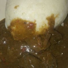A picture of Tuwon semo miyan kuka.