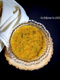 عکسی از دستور سوپگندم و ذرت