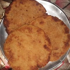 A picture of Jaggery paratha.