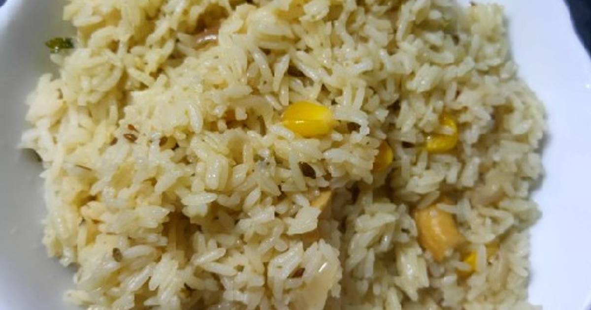 Kaju rice in Coconut milk Recipe by Sufiya Shaikh - Cookpad
