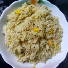 A picture of Kaju rice in Coconut milk.