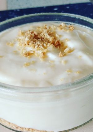 Una foto de Mousse de limón