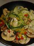 Alkaline - Zucchini Veggie Mushroom Bowl