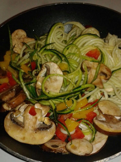 A picture of Alkaline - Zucchini Veggie Mushroom Bowl.