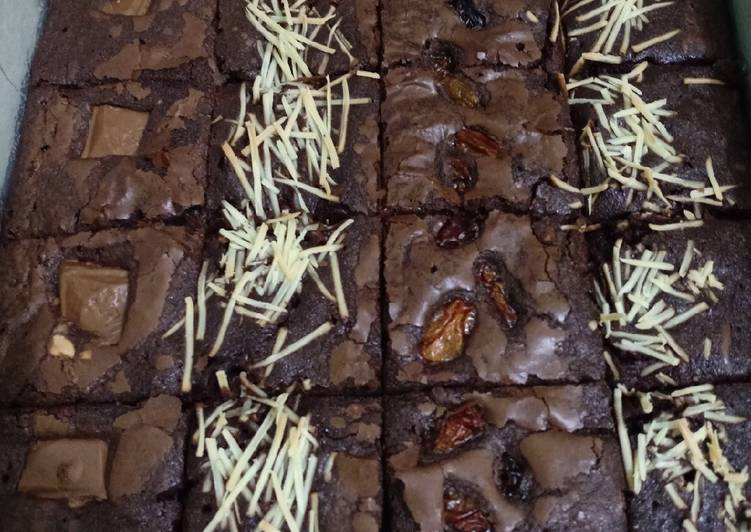 Bagaimana Membuat Fudgy Brownies, Lezat Sekali