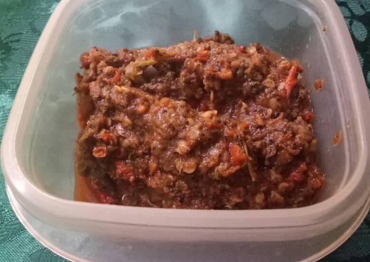 Resep Sambal andaliman(dari sumatra utara), Sempurna