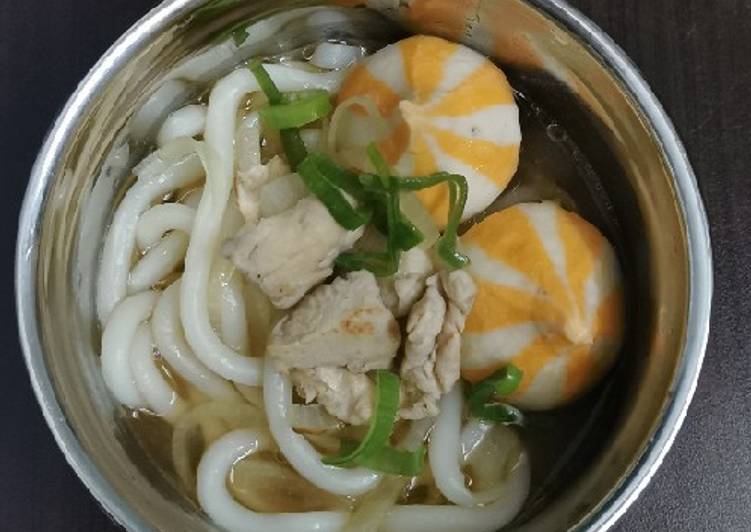 Udon kuah Simple Enak