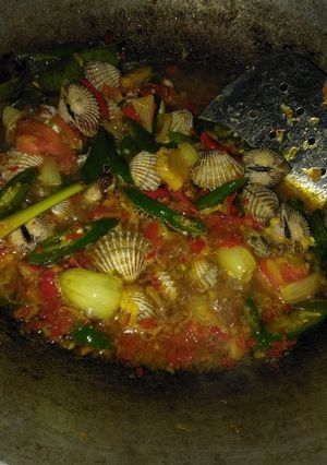 Foto resep Kerang bumbum kuah