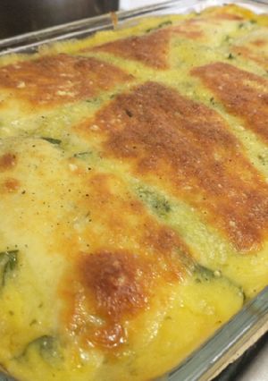 Una foto de Pastel de vegetales y pollo gratinado 🤩