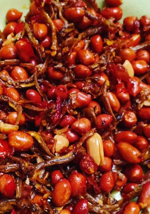 Foto resep Sambel teri kacang