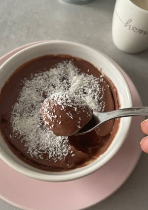 Une photo de Crème dessert chocolat