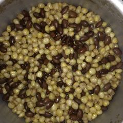 A picture of Boiled githeri.