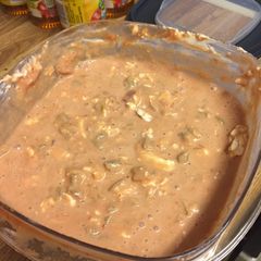 A picture of Cream Cheese Salsa.