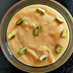 Kesariya Rabdi (Leftover sweets) A picture of Kesariya Rabdi (Leftover sweets).