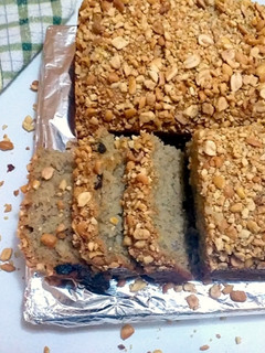 A picture of Mo's Banana Bread.