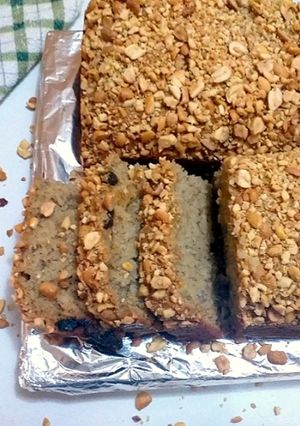 A picture of Mo's Banana Bread.