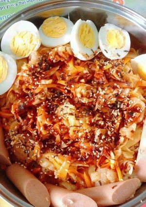 Hình của món Mì cay (khô).