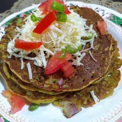 A picture of Besan pancake.