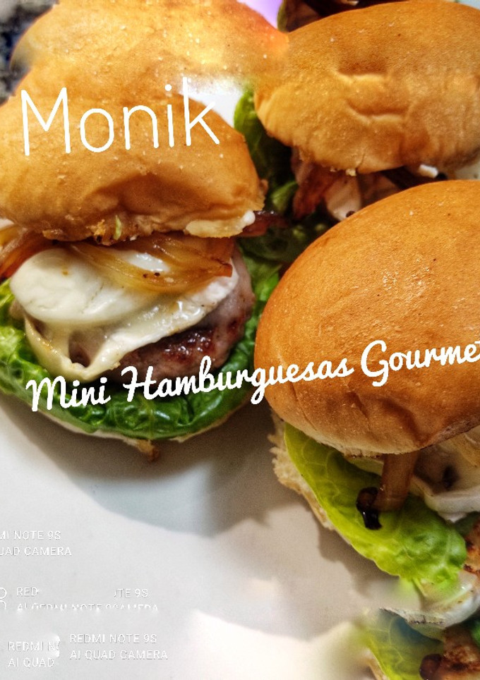 Una foto de Mini Hamburguesas Gourmet 🍔