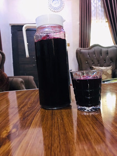 A picture of Zobo drink.