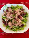 🥗Μαρουλοσαλάτα με Τόνο Ελιές και Lime🍋‍🟩