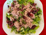 🥗Μαρουλοσαλάτα με Τόνο Ελιές και Lime🍋🟩
