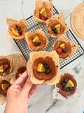 Basque Burnt Nutella Cheesecake (ชีสเค้กหน้าไหม้ นูเทลล่า)