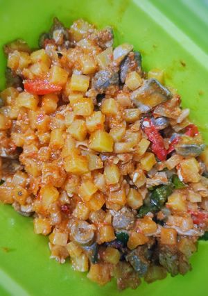 Foto resep Sambel goreng kentang ati isian arem arem