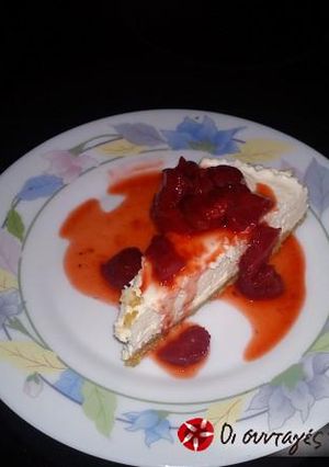 Φωτογραφία της συνταγής Cheese cake με καραμελωμένες φράουλες Παρλιάρου