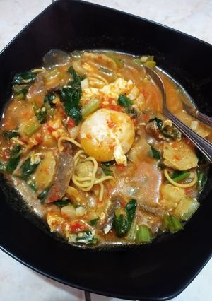 Foto resep Seblak topping daging kurban