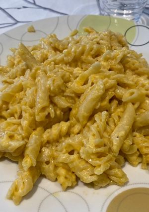 Una foto de Mac n cheese