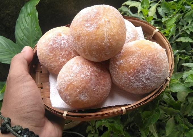 Cara Memasak Resep Donat gembul tanpa ulen