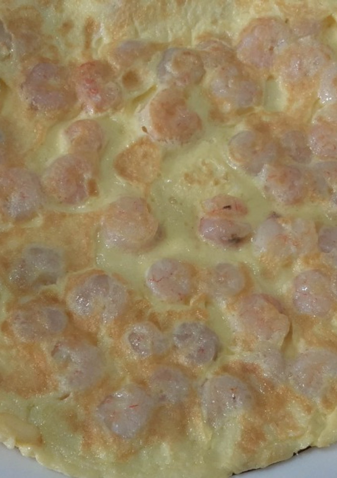 Una foto de Tortilla de gambas