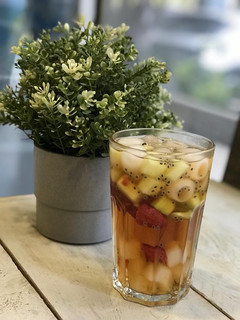 Foto resep Es teh tropikal