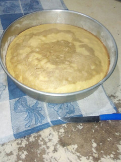 Una foto de Torta rápida de limón y cocoa
