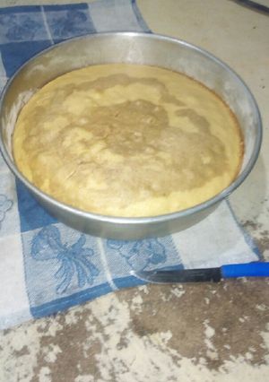 Una foto de Torta rápida de limón y cocoa