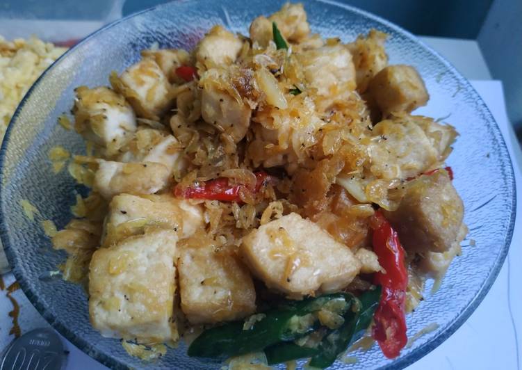 Resep Rebon Tahu Cabe Merah Ijo Keriting #52 Anti Gagal