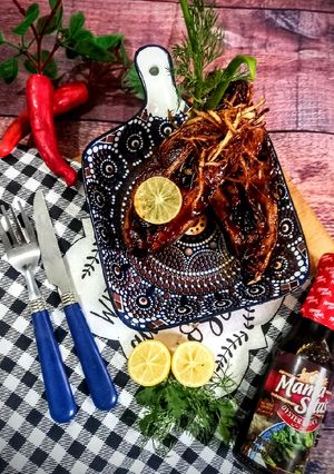 A picture of Granny's Quick Braised Fish With Fried Ginger..